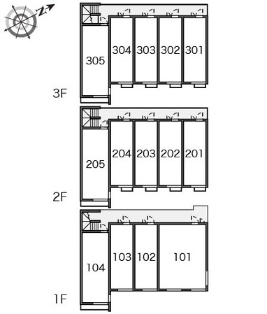 クレイノ西調布の物件内観写真
